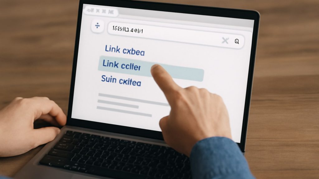 Minh họa: 1) Truy cập đúng địa chỉ: vì sao “đúng link” là ưu tiên số 1?