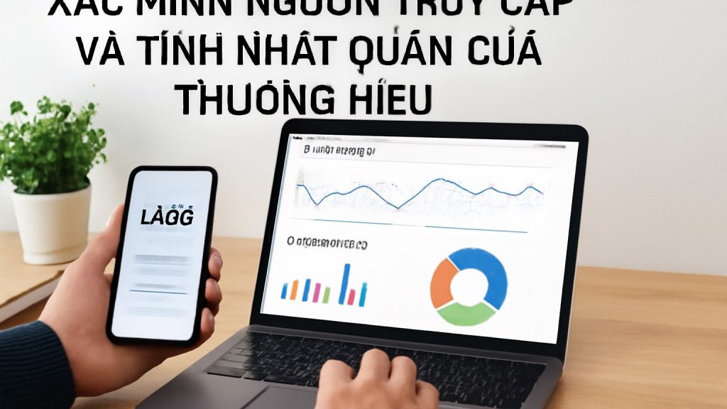 Minh họa: 1) Xác minh nguồn truy cập và tính nhất quán của thương hiệu