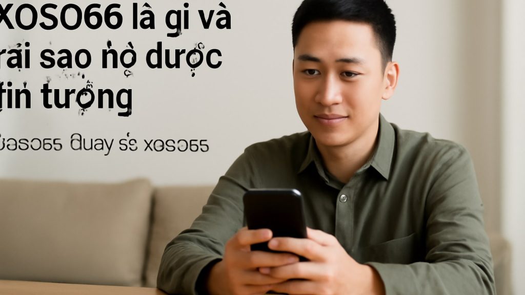 XOSO66 - Nền tảng quay số uy tín và tiện lợi cho người chơi Việt
